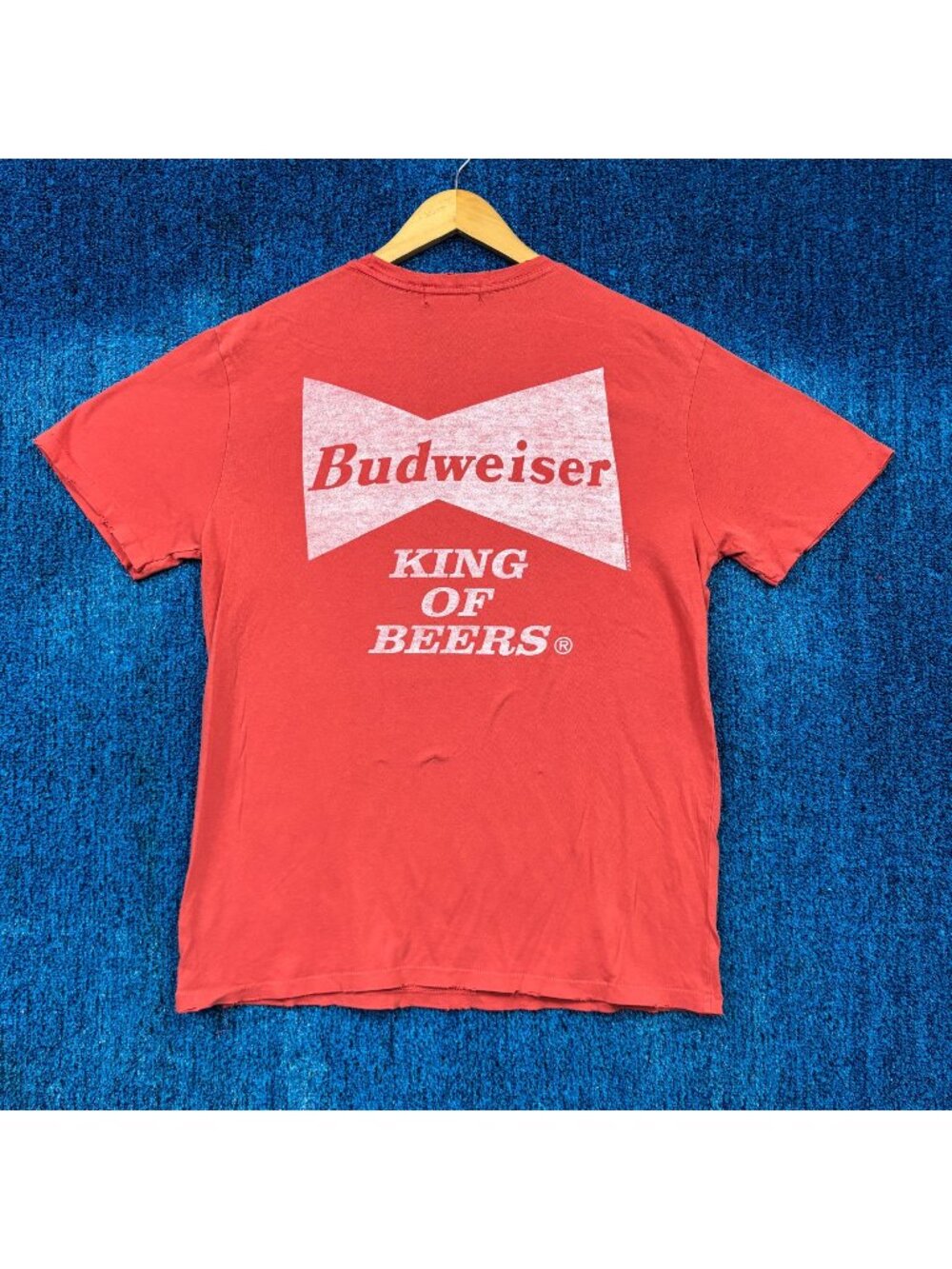 Budweiser King of Beers Genuine American Lager Promo Tee L